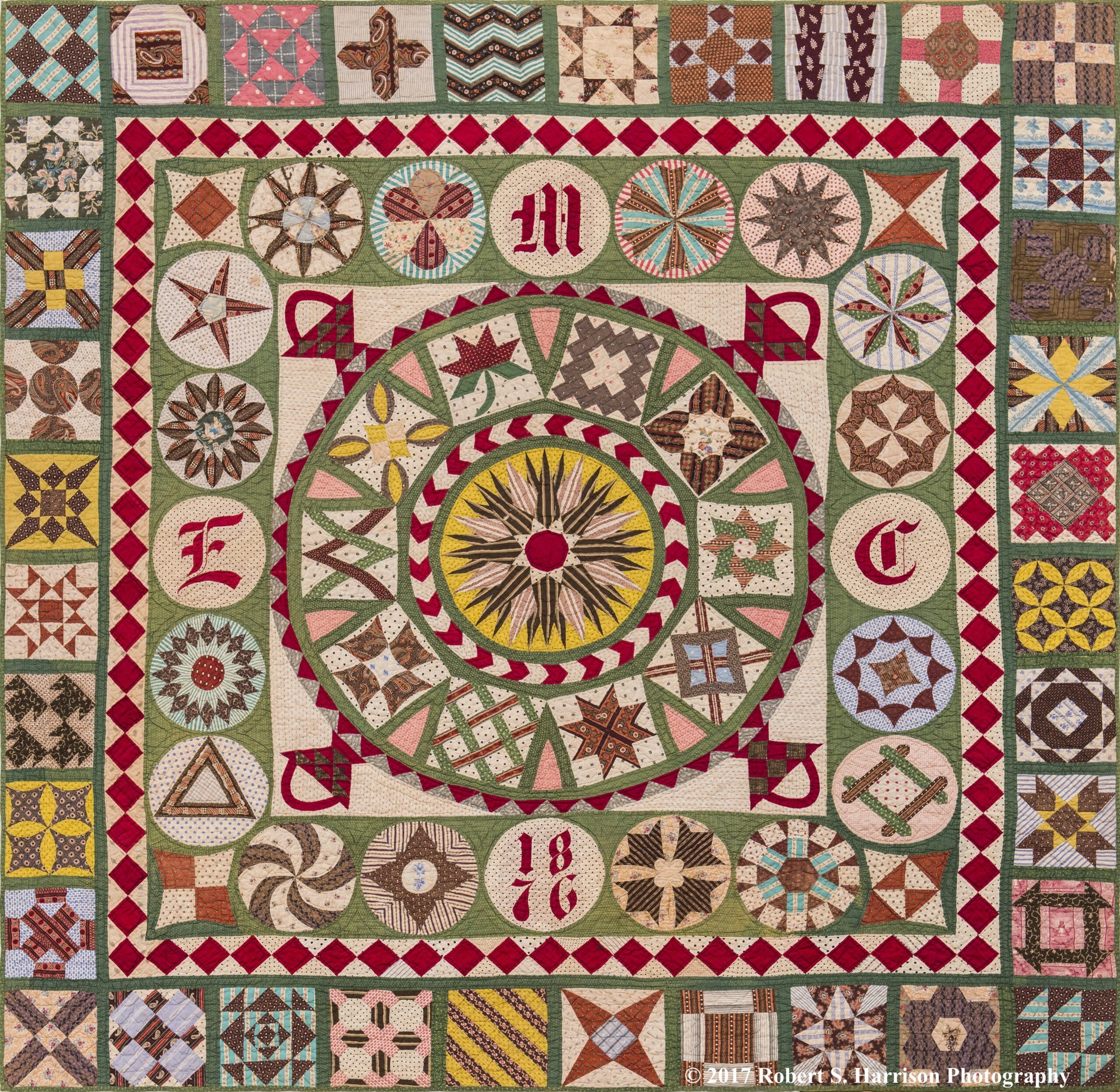 1876 Antique Quilt wphoto credit