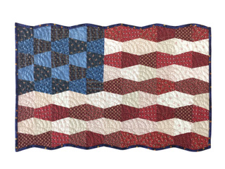 Tumbler Flag Wall Hanging with Eleanor Burns